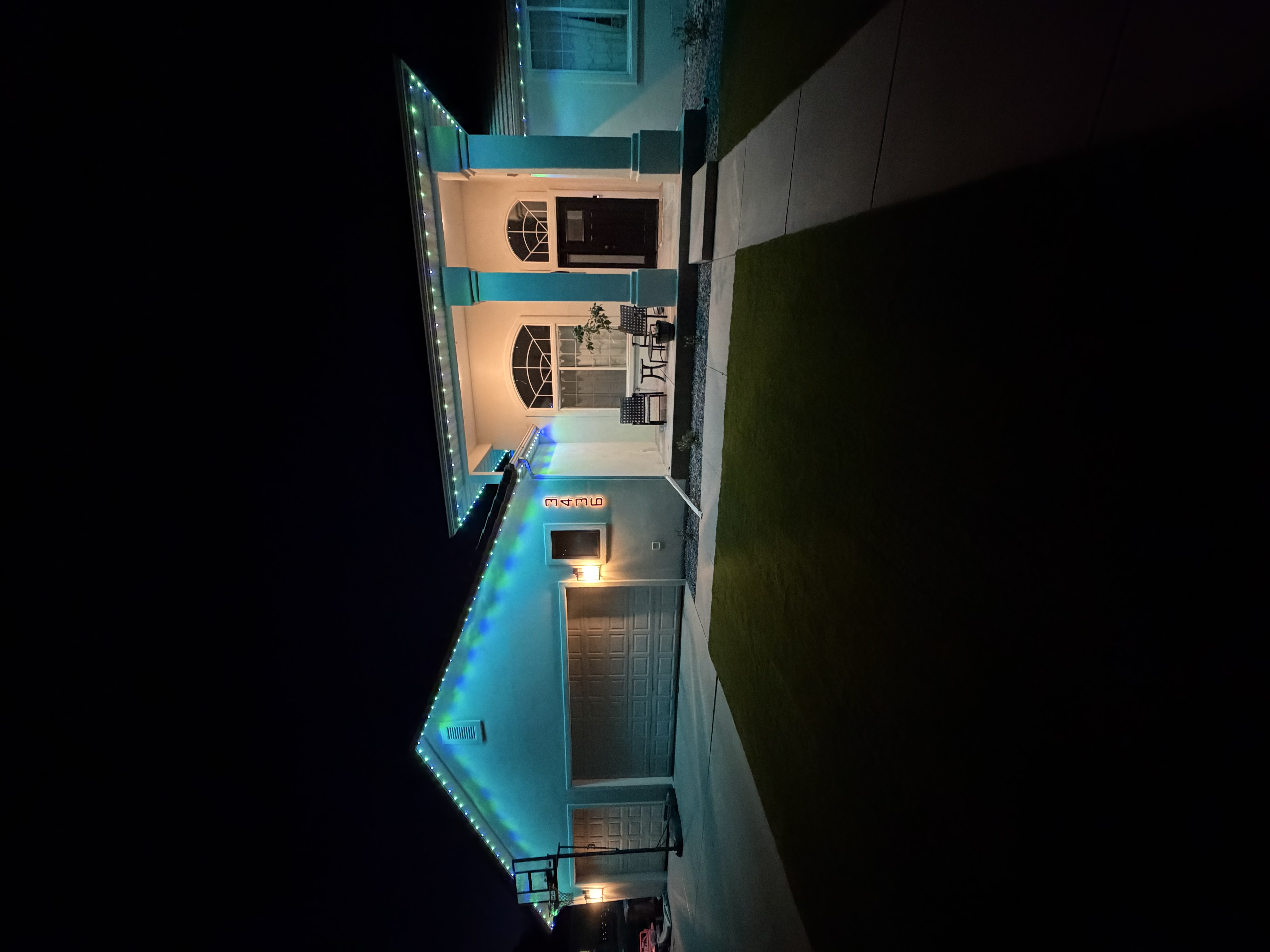 App-controlled lighting system demonstration